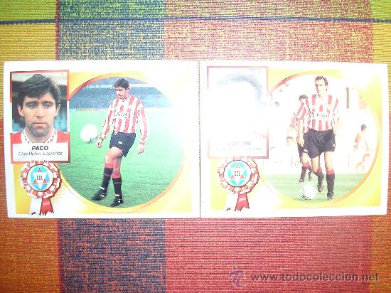 Cromos de f&uacute;tbol: ESTE 94-95 BAJA MARTIN DEL LOGRO&Ntilde;ES NUNCA PEGADO - Foto 1
