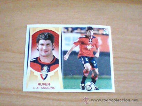 Cromos de f&uacute;tbol: ESTE 09-10 : RUPER  ( OSASUNA )  -- COLOCA -- - Foto 1
