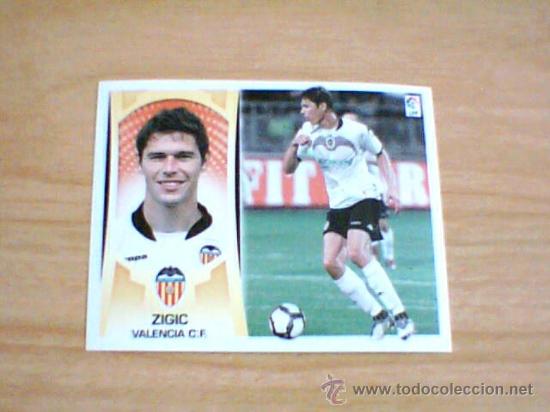 Cromos de f&uacute;tbol: ESTE 09-10 : ZIGIC  ( VALENCIA )  -- COLOCA -- - Foto 1