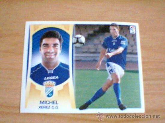 Cromos de f&uacute;tbol: ESTE 09-10 : 14 MICHEL  ( XEREZ ) - Foto 1