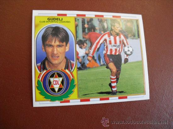 Cromos de f&uacute;tbol: gudelj baja del logro&ntilde;es este 96,97 - Foto 1