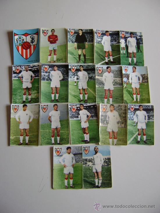 17 Cromos De Futbol Del Sevilla.liga 1966-67 Y - Comprar Cromos De ...