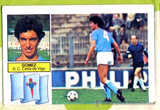 Cromos de f&uacute;tbol: EDICIONES ESTE LIGA 82-83. GOMEZ - CELTA. - Foto 1