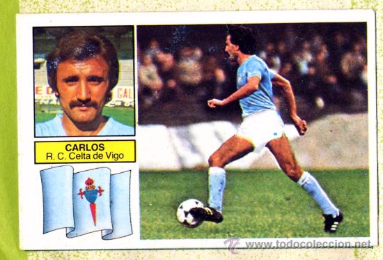 Cromos de f&uacute;tbol: EDICIONES ESTE LIGA 82-83. CARLOS - CELTA. - Foto 1