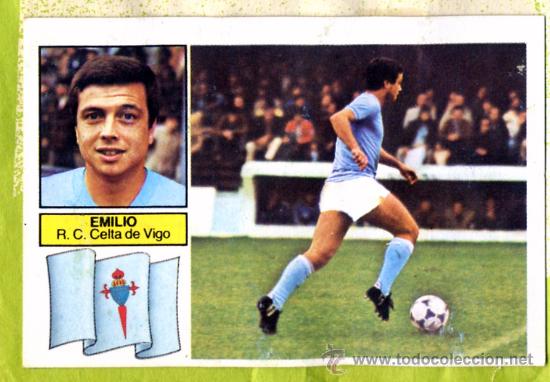 Cromos de f&uacute;tbol: EDICIONES ESTE LIGA 82-83. EMILIO - CELTA. - Foto 1