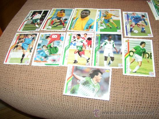 Cromos de f&uacute;tbol: 94 WORLD CUP-CROMOS SIN REPETIR