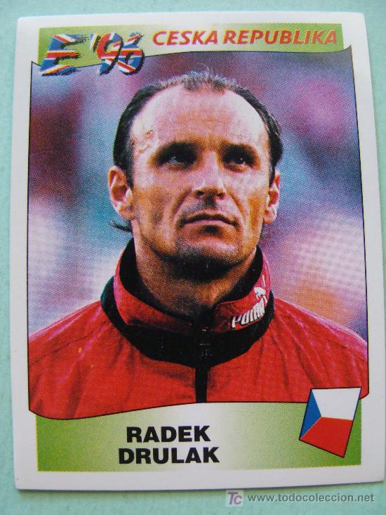 Cartes &agrave; collectionner de Football: CROMO DE F&Uacute;TBOL. 229 SELECCI&Oacute;N REP&Uacute;BLICA CHECA RADEK DRULAK. EUROCOPA 1996. EUROPA 96 PANINI.