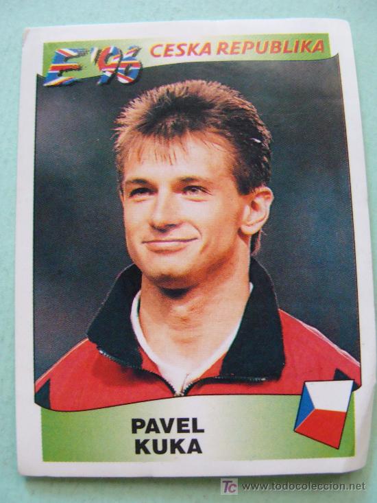 Cartes &agrave; collectionner de Football: CROMO DE F&Uacute;TBOL. 230 SELECCI&Oacute;N REP&Uacute;BLICA CHECA. PAVEL KUKA. EUROCOPA 1996. EUROPA 96 PANINI.