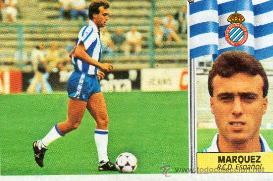 Cromos de f&uacute;tbol: Ed. Este 86-87 / M&aacute;rquez - Espa&ntilde;ol (sin pegar) - Foto 1