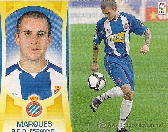 Cromos de f&uacute;tbol: EDICIONES ESTE 09/10 COLOCA 11C MARQU&Eacute;S (ESPANYOL) - Foto 1