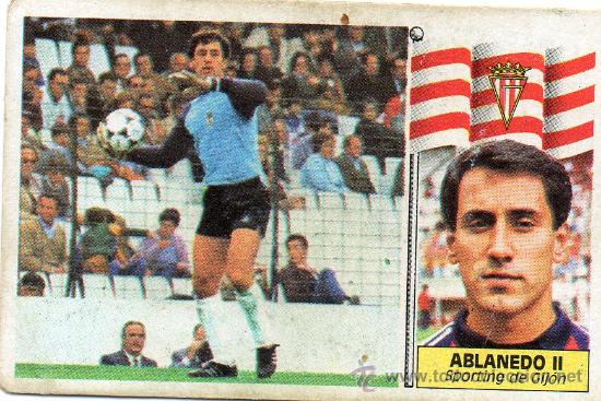 Cromos de f&uacute;tbol: Ed. Este 86-87 / Ablanedo - Sporting (sin pegar) - Foto 1