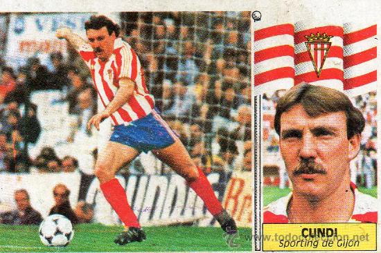 Cromos de f&uacute;tbol: Ed. Este 86-87 / Cundi - Sporting (sin pegar) - Foto 1
