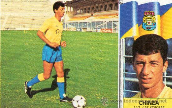 Cromos de f&uacute;tbol: Ed. Este 86-87 / Chinea - Las Palmas (sin pegar) - Foto 1