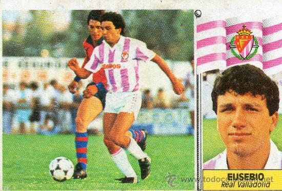 Cromos de f&uacute;tbol: Ed. Este 86-87 / Eusebio - Valladolid (sin pegar) - Foto 1