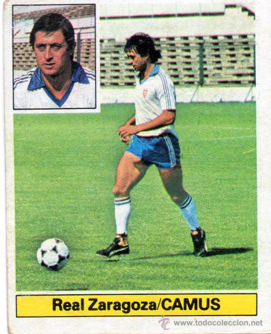 Cromos de f&uacute;tbol: Ed. Este 81-82 / Camus - Zaragoza - Foto 1