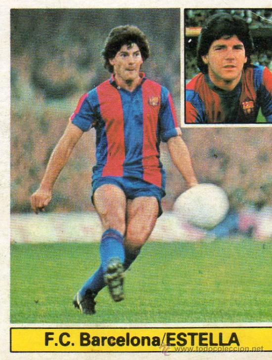 Cromos de f&uacute;tbol: Ed. Este 81-82 / Estella - Barcelona - Foto 1
