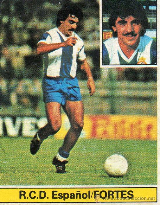 Cromos de f&uacute;tbol: Ed. Este 81-82 / Fortes - Espa&ntilde;ol - Foto 1
