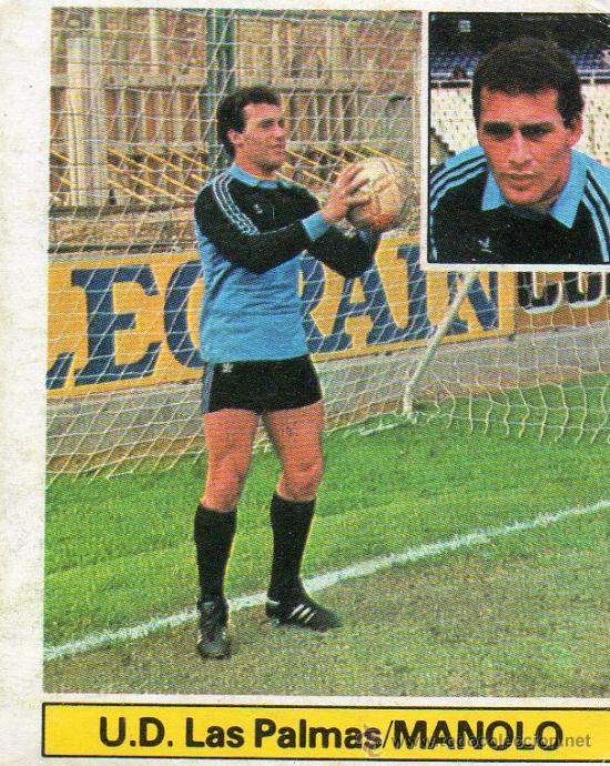 Cromos de f&uacute;tbol: Ed. Este 81-82 / Manolo - Las Palmas - Foto 1