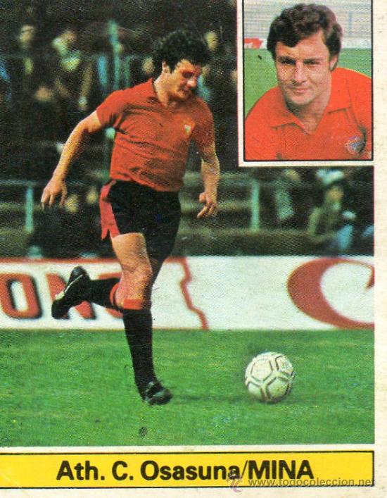 Cromos de f&uacute;tbol: Ed. Este 81-82 / Mina - Osasuna - Foto 1