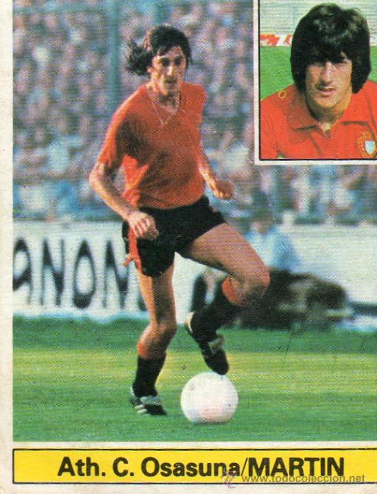 Cromos de f&uacute;tbol: Ed. Este 81-82 / Mart&iacute;n - Osasuna - Foto 1