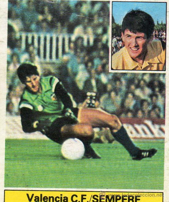 Cromos de f&uacute;tbol: Ed. Este 81-82 / Sempere - Valencia - Foto 1