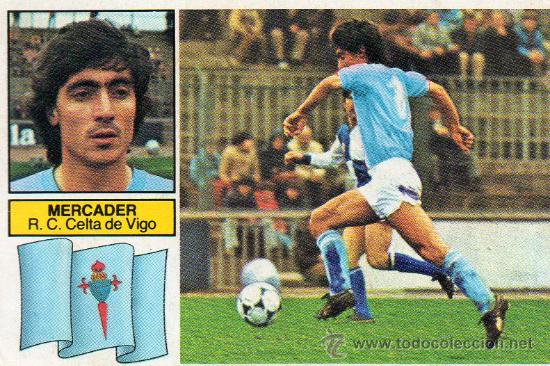 Cromos de f&uacute;tbol: Ed. Este 82 - 83 / Mercader - Celta - Foto 1