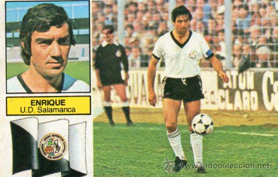 Cromos de f&uacute;tbol: Ed. Este 82 - 83 / Enrique - Salamanca - Foto 1