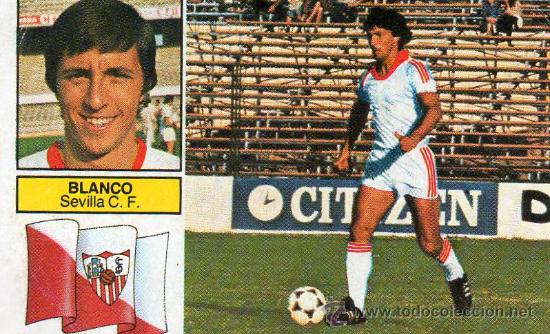 Cromos de f&uacute;tbol: Ed. Este 82 - 83 / Blanco - Sevilla - Foto 1