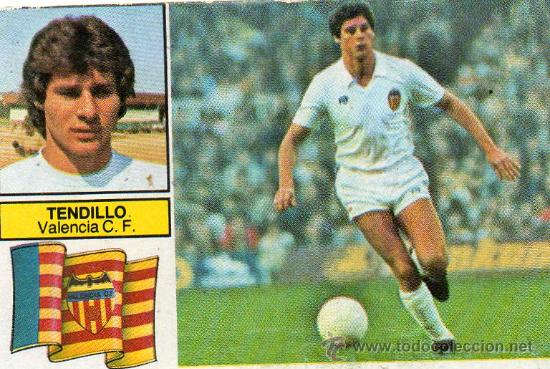 Cromos de f&uacute;tbol: Ed. Este 82 - 83 / Tendillo - Valencia - Foto 1