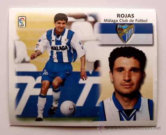 Cromos de f&uacute;tbol: Rojas  - Coloca del Malaga - 1999 -2000 - Ediciones Este - Foto 1