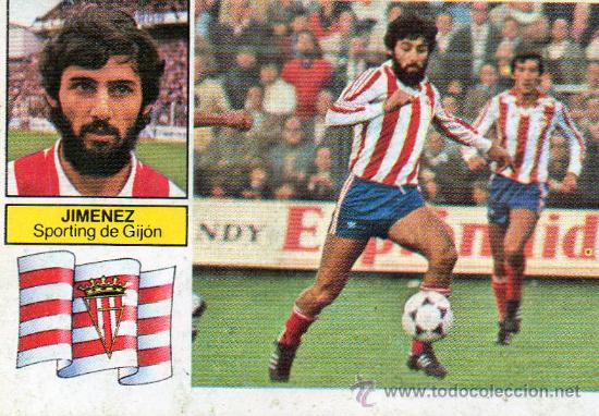 Cromos de f&uacute;tbol: Ed. Este 82 - 83 / Jim&eacute;nez - Sporting de Gij&oacute;n - Foto 1