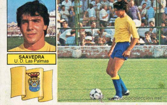 Cromos de f&uacute;tbol: Ed. Este 82 - 83 / Saavedra - Las Palmas - Foto 1