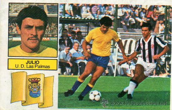 Cromos de f&uacute;tbol: Ed. Este 82 - 83 / Julio - Las Palmas - Foto 1