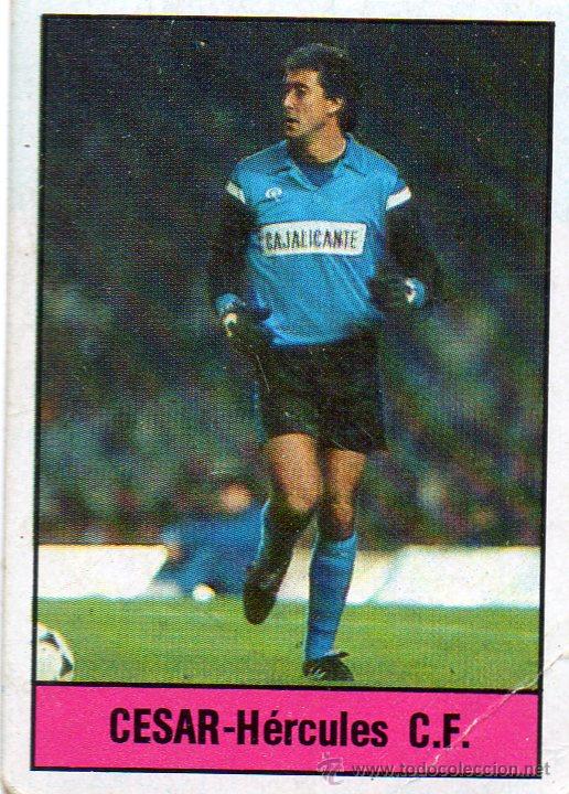 Cromos de f&uacute;tbol: Ed. Lisel 85 - 86 / C&eacute;sar - H&eacute;rcules - Foto 1