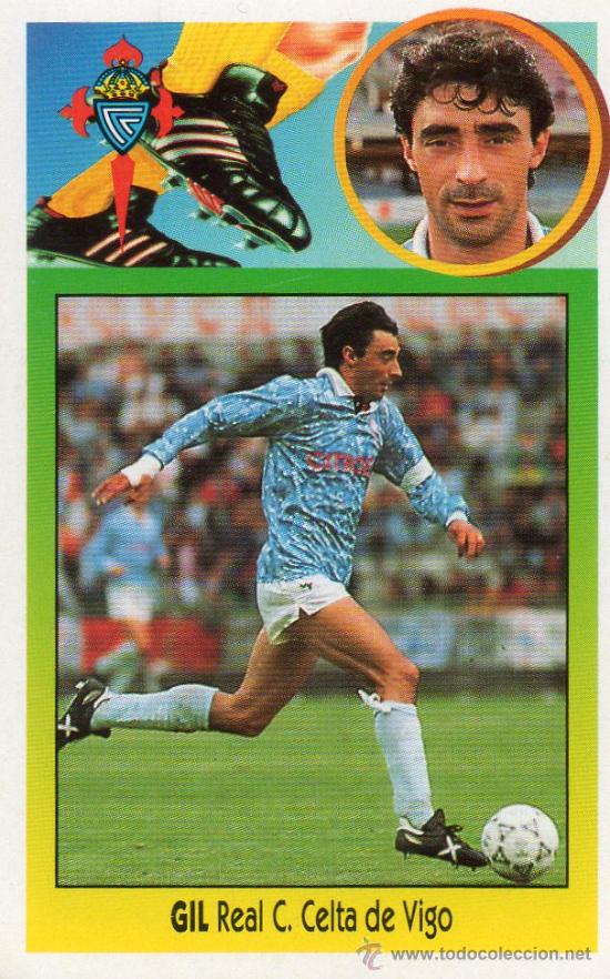 Cromos de f&uacute;tbol: Ed. Este 93 - 94 / Gil - Celta (adhesivo) - Foto 1