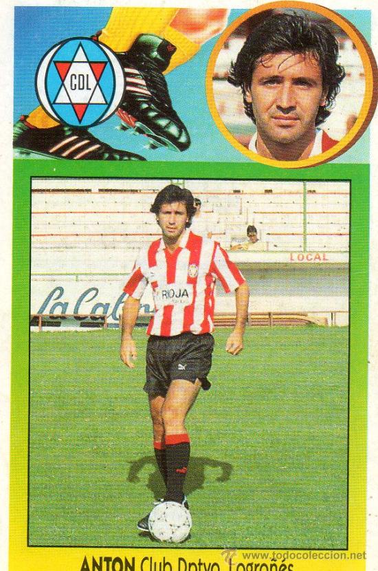 Cromos de f&uacute;tbol: Ed. Este 93 - 94 / Ant&oacute;n - Logro&ntilde;&eacute;s (adhesivo) - Foto 1