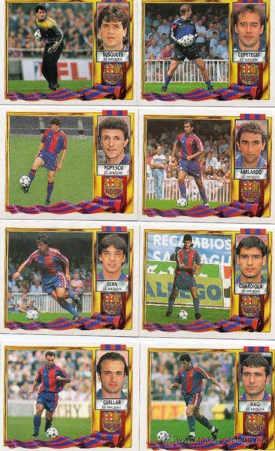 Cromos de f&uacute;tbol: Ed. Este 95 - 96 / Iv&aacute;n - Barcelona (sin pegar) - Foto 1