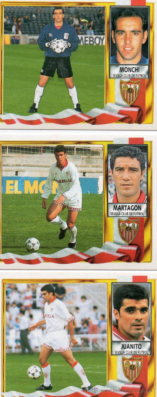 Cromos de f&uacute;tbol: Ed. Este 95 - 96 / Monchi - Sevilla (sin pegar) - Foto 1