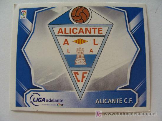 Cromos de f&uacute;tbol: CROMO DE F&Uacute;TBOL. ALICANTE CLUB DE F&Uacute;TBOL. LIGA ESTE. 2008 2009.