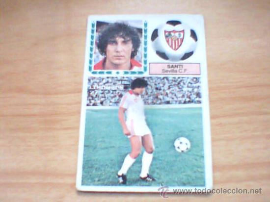Cromos de f&uacute;tbol: -ESTE 83-84 : SANTI ( SEVILLA ) - Foto 1