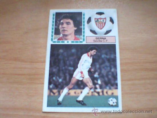 Cromos de f&uacute;tbol: -ESTE 83-84 : SERNA ( SEVILLA ) - Foto 1