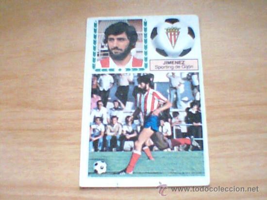 Cromos de f&uacute;tbol: -ESTE 83-84 : JIMENEZ ( GIJON ) - Foto 1