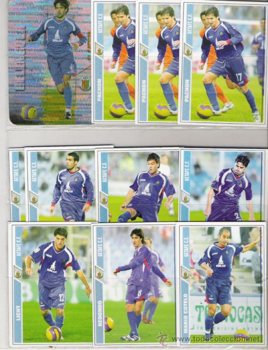 Cromos de f&uacute;tbol: LIGA 2008 CROMOS DEL EQUIPO GETAFE - Foto 1