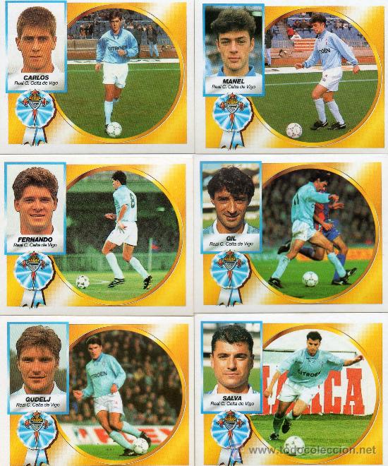 Cromos de f&uacute;tbol: Ed. Este 94 - 95 / Carlos - Celta (sin pegar) - Foto 1