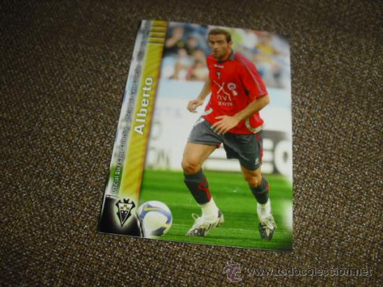 Cromos de f&uacute;tbol: MUNDICROMOS 2010 ALBERTO - Foto 1