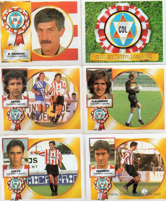 Cromos de f&uacute;tbol: Ed. Este 94 - 95 / Escudo - Logro&ntilde;&eacute;s (sin pegar) - Foto 1