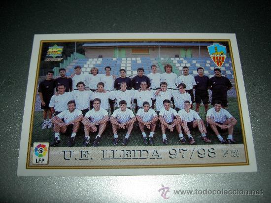 Cromos de F&uacute;tbol: 458 ALINEACION LLEIDA CROMOS 2&ordf; DIVISION MUNDICROMO FICHAS LIGA FUTBOL 1997 1998 97 98