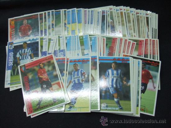 Figurine di Calcio: LOTE 102 CROMOS - LIGA 2002-2003 - FUTBOL MATCH TOTAL - SUELTOS A 1,5 EUROS UNIDAD -