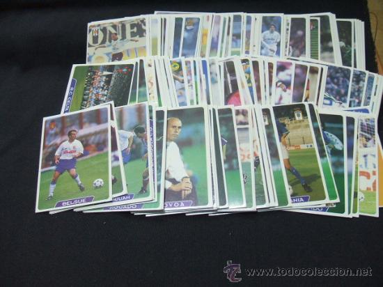 Figurine di Calcio: LOTE 131 CROMOS - LIGA 95/96 - MC SPORT - SUELTOS A 1,5 EUROS UNIDAD -