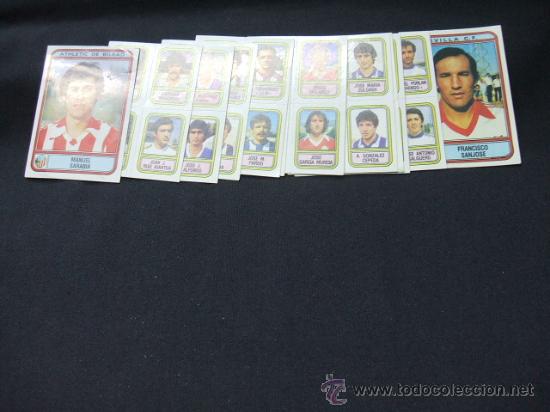 Figurine di Calcio: LOTE 12 CROMOS - FUTBOL 82 - PANINI -